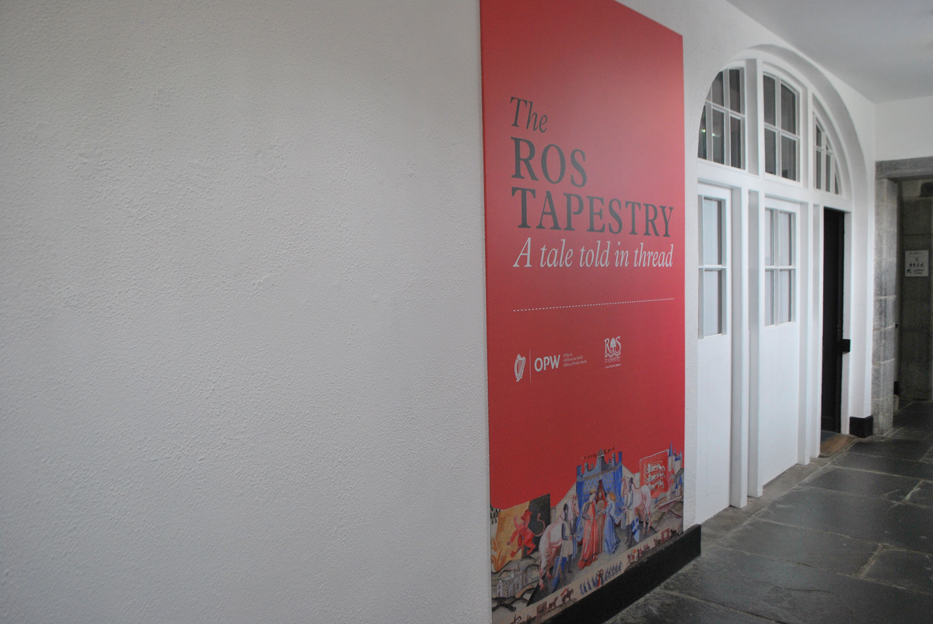 Ros Tapestry Exhibition Entrance, Kilkenny